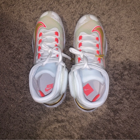 Nike Alpha Huarache Elite 4 Mid Baseball Cleats Men’s Size 7.5 FD2744-161 - Picture 7 of 7